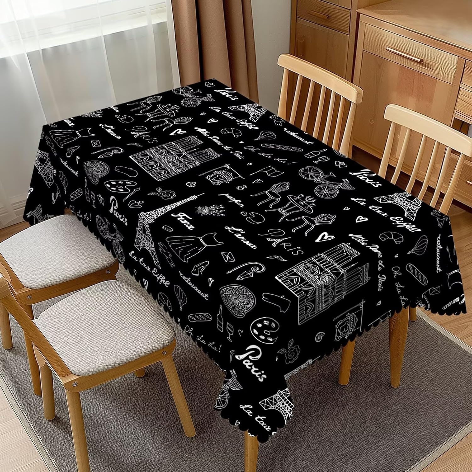 Home Textiles Paris - Toalha de mesa da torre eiffel,