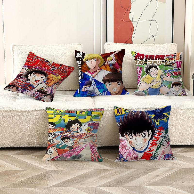 Home Textiles Inc - Capa de Almofada C-Captain T-Tsubasa Design