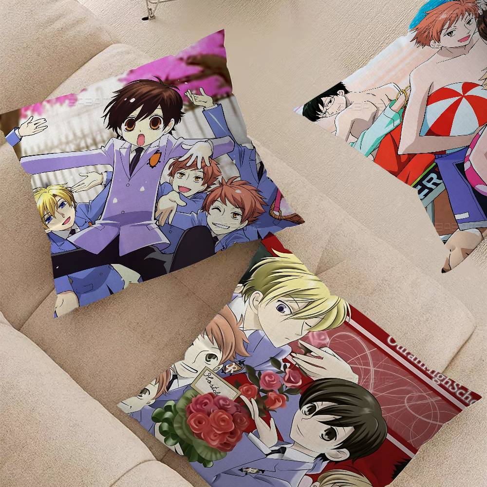 Home Textiles And Furnishing - Capa de Almofada Anime Ouran High