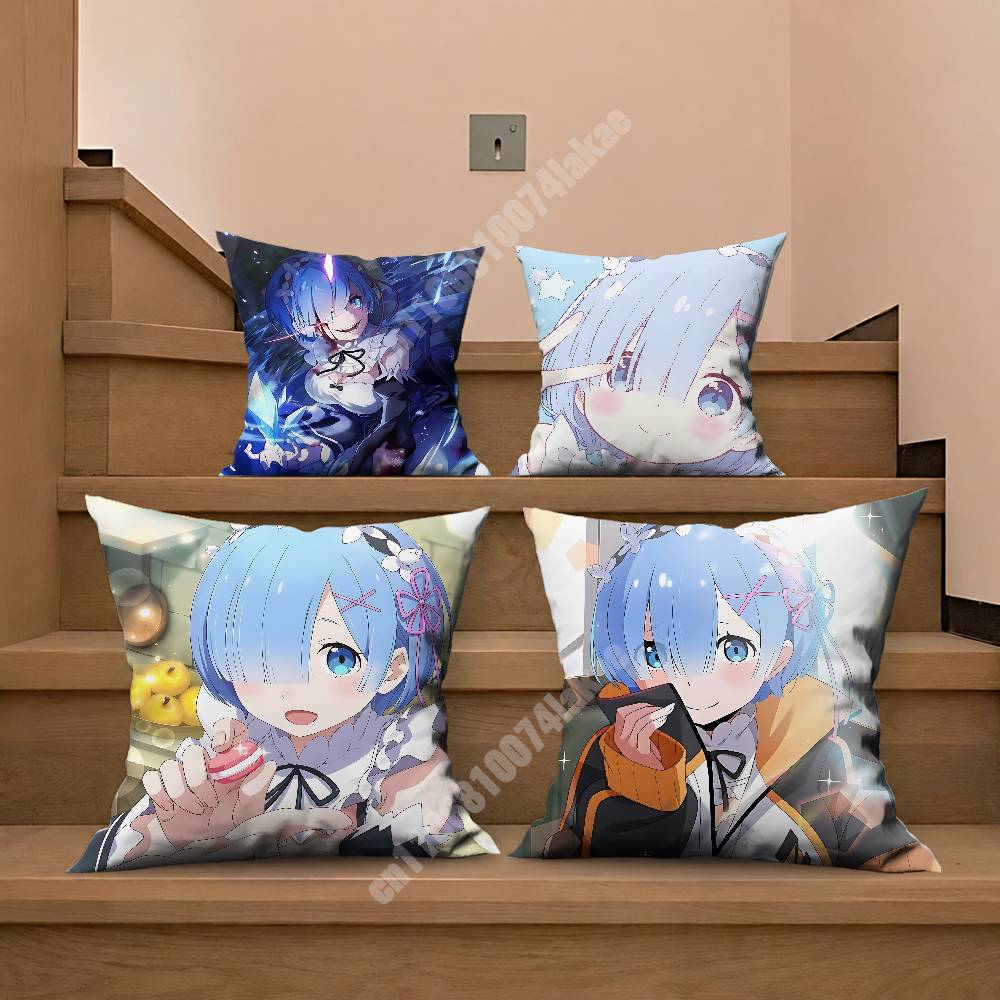 Home Textiles And Furnishing - Capa de almofada Rem Re Zero,