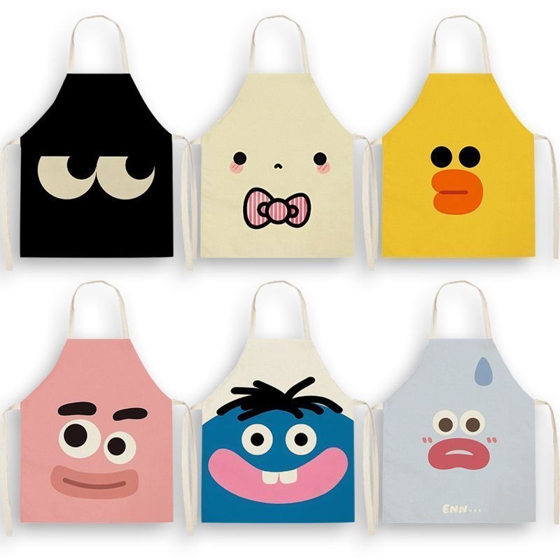 Linum Home Textiles - Bonito dos desenhos animados tecido sem