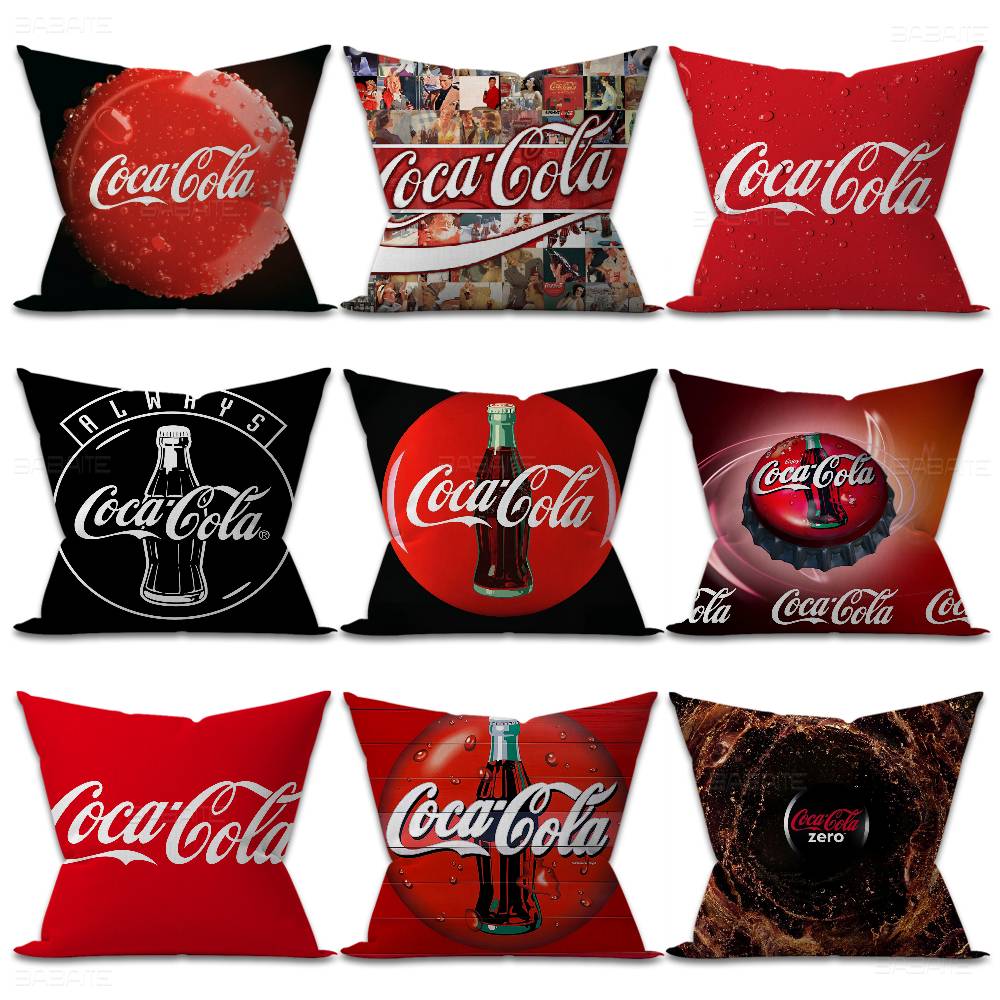 Home Textiles Inc - Capa de Almofada Personalizada C-Cocas-C-Colas para