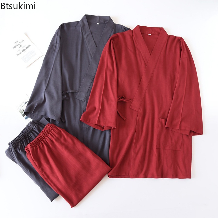 Linum Home Textiles - Conjunto de Quimono Japonês Masculino 2026: