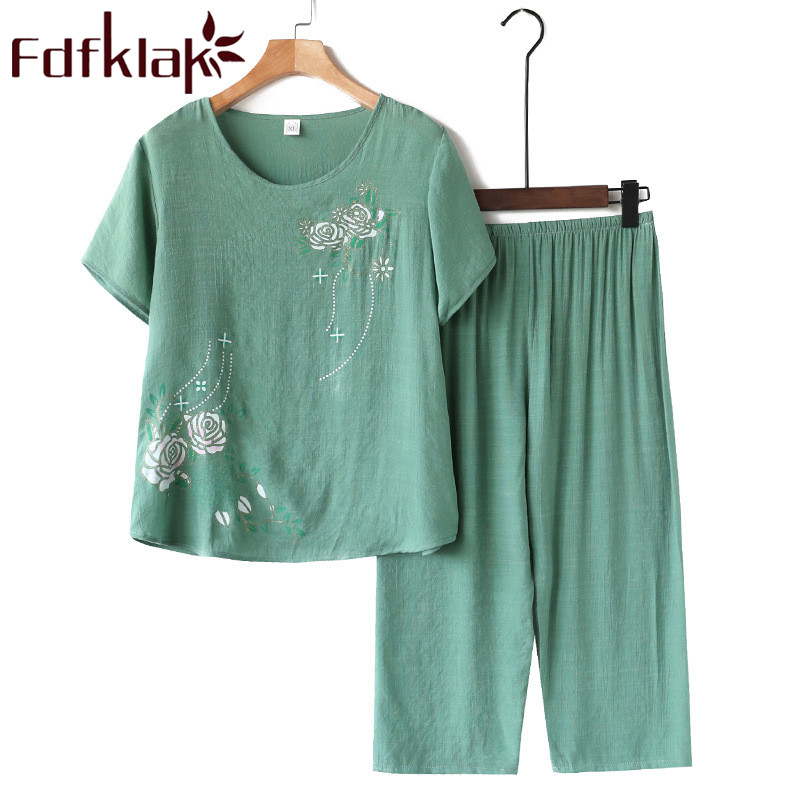 Linum Home Textiles - Pijamas femininos roupas para casa plus
