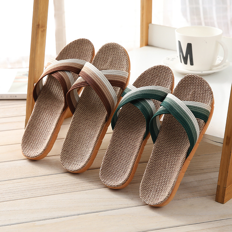 Novas Pantufas de Linho 2026 p - Home Textile avaliação e preço