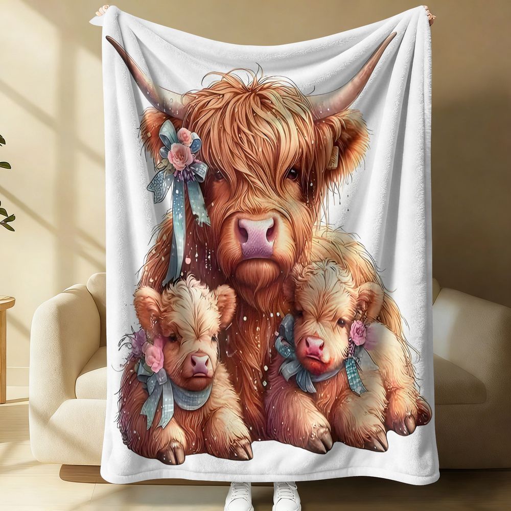 Cobertor de Flanela com Estamp - Highland Home Textiles avaliação e preço