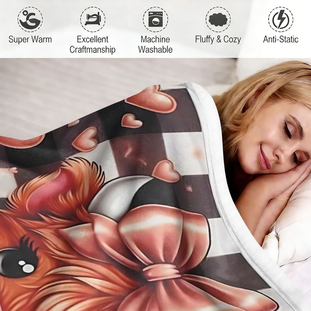 Cobertor de Flanela com Estamp - Highland Home Textiles avaliação e preço