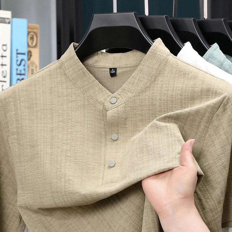 Camisa Masculina de Verão com  - Home Textile avaliação e preço