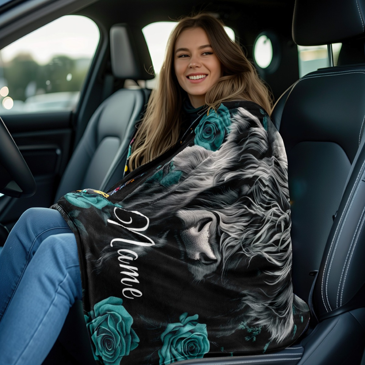 Cobertor Personalizado de Vaca - Highland Home Textiles avaliação e preço