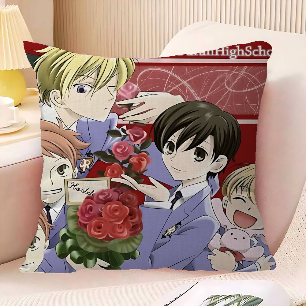 Capa de Almofada Anime Ouran H - Home Textiles And Furnishing avaliação e preço
