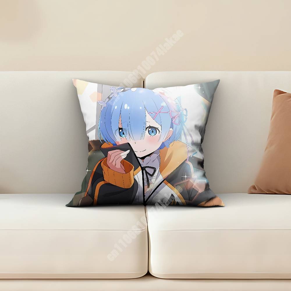 Capa de almofada Rem Re Zero,  - Home Textiles And Furnishing avaliação e preço