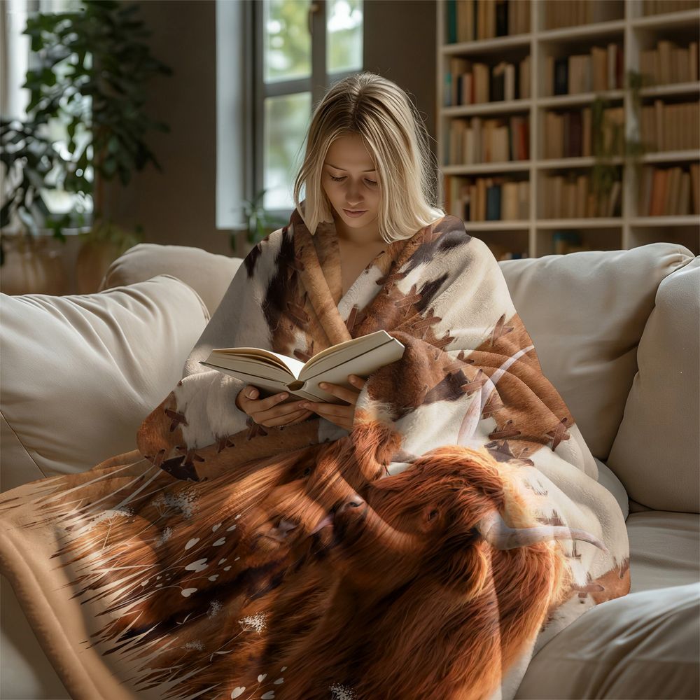 Cobertor de Flanela com Estamp - Highland Home Textiles avaliação e preço