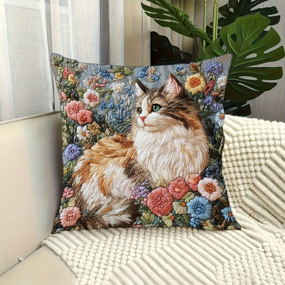 Capa de Almofada 45cm com Esta - Highland Home Textiles avaliação e preço