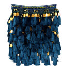 Grânulos borla franja afiação  - Home Textiles And Furnishing avaliação e preço