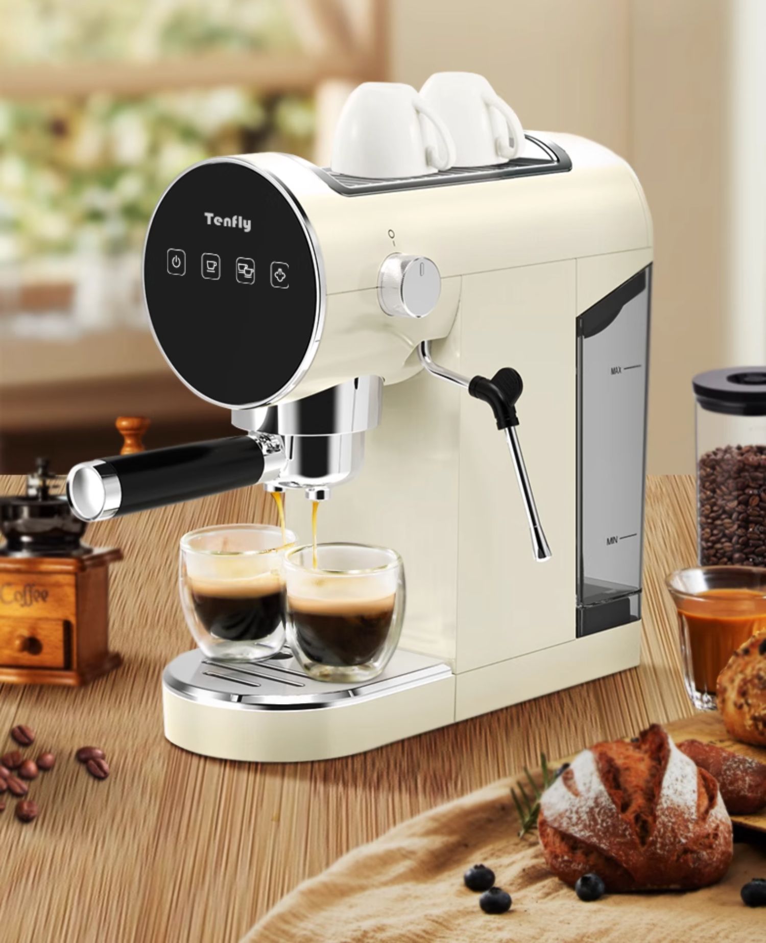 Máquina de café expresso semia - Home & Hotel Textiles Private Limited avaliação e preço