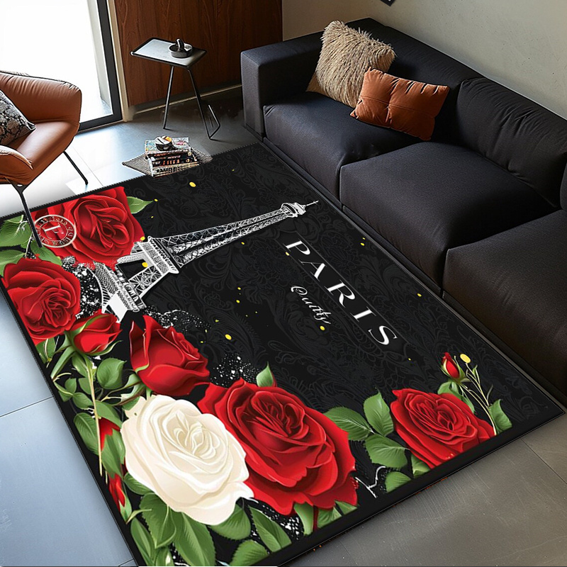 Tapete romântico de rosas da T - Home Textiles Paris avaliação e preço