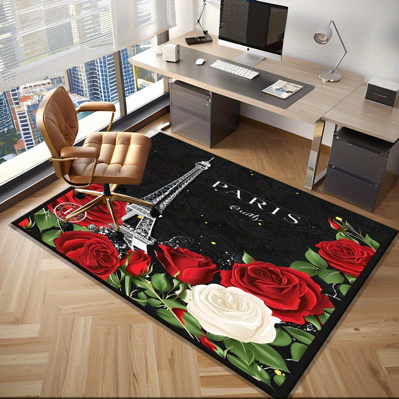 Tapete romântico de rosas da T - Home Textiles Paris avaliação e preço