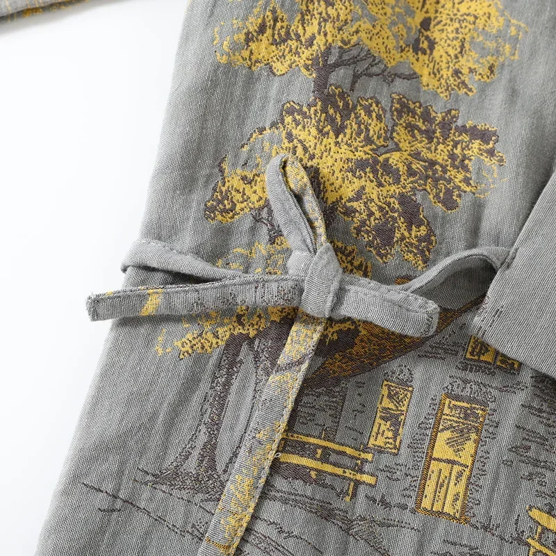 Roupões masculinos estilo quim - Linum Home Textiles avaliação e preço