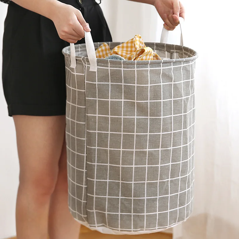 Cesto de Roupa Dobrável de Gra - Linum Home Textiles avaliação e preço