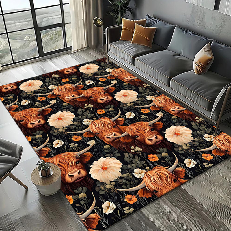 Tapete de área de impressão de - Highland Home Textiles avaliação e preço