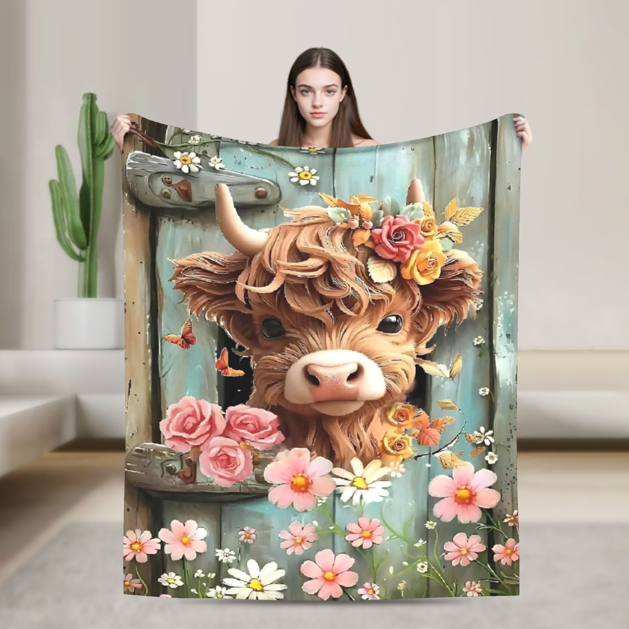 Cobertores Florais Boho Highla - Highland Home Textiles avaliação e preço