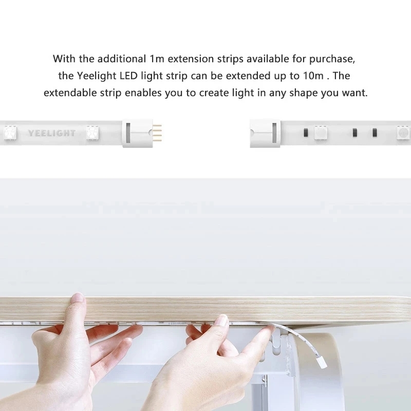 Versão global yeelight led luz - Yeelight Light Lightstrip avaliação e preço