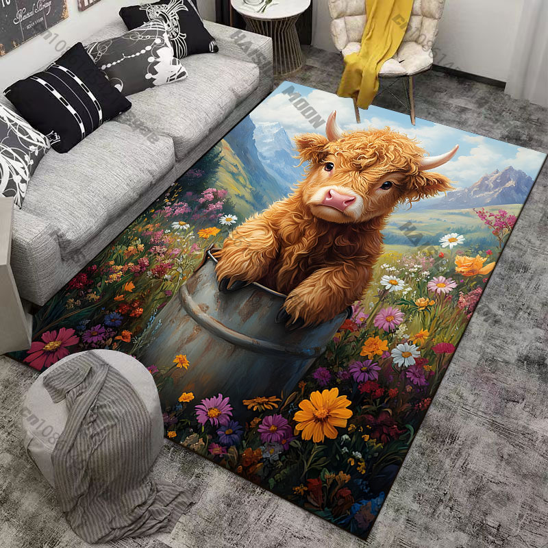 Tapete Highland com estampa de - Highland Home Textiles avaliação e preço